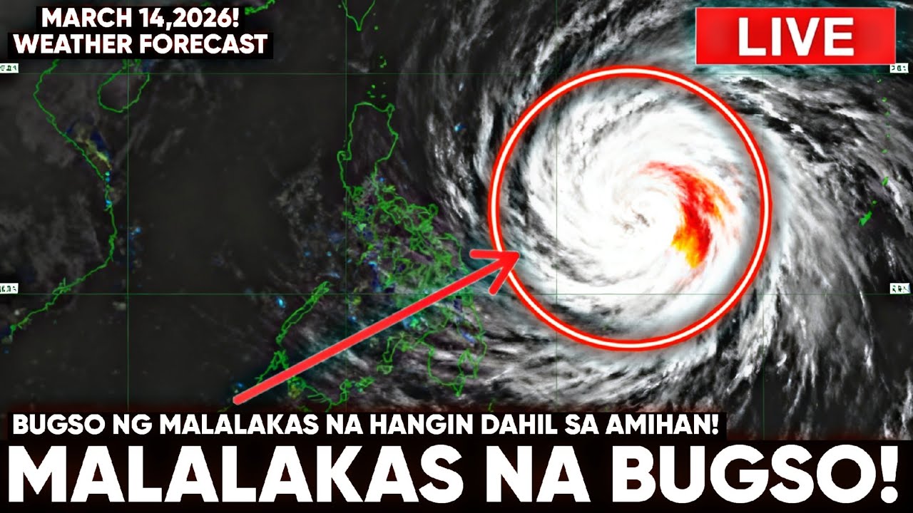 MARCH 14,2026! MALAKAS NA BUGSO SA LUZON!! LUMALAKAS PA ANG AMIHAN! BAGYO SA SILANGAN MERON BA?