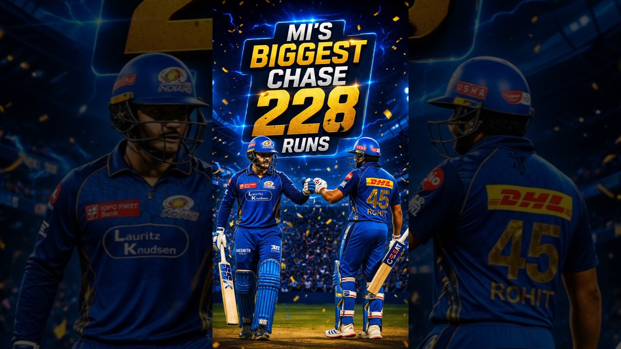 MI vs LSG Match Highlights 🔥 MI Chase 229 in Thriller | IPL 2026 Highlights | #mivslsg