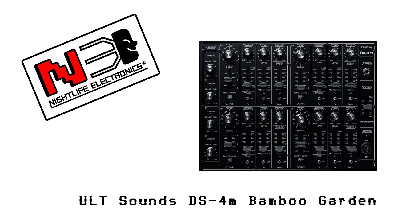 ULT SOUND DS-4m Bamboo Garden