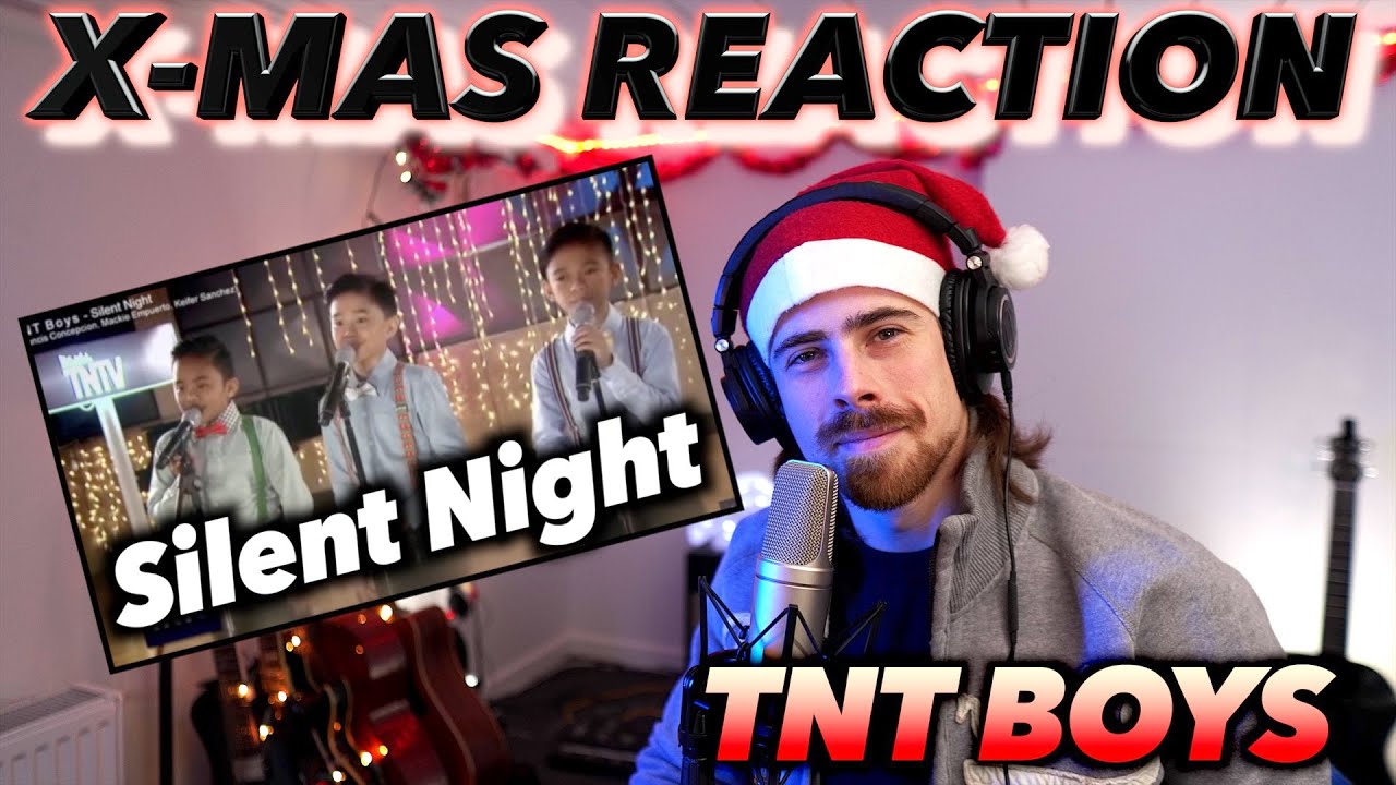 TNT Boys - Silent Night (X-mas livestream) REACTION! (THESE BOYS ARE INCREDIBLE!!!)