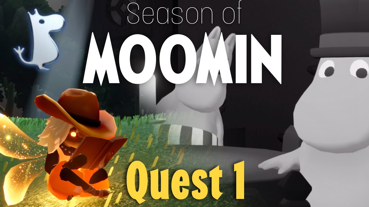 Season of Moomin First Quest - The Invisible Child + New Reading Emote! Sky Children of the Light