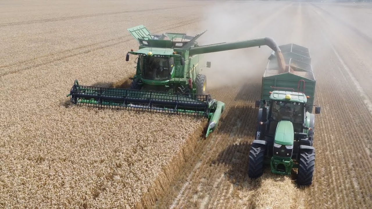 🇵🇱Żniwa Pszenicy 2025 Na Większą Skalę w GrRzeszowski💪10t/ha?🔥2xJohn Deere i Ursus 1614✔