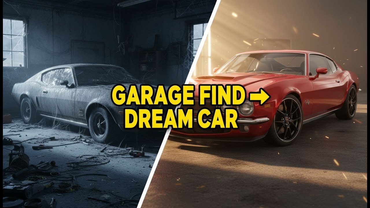 Abandoned Garage Find Restored Into a Dream Car 😱🚗