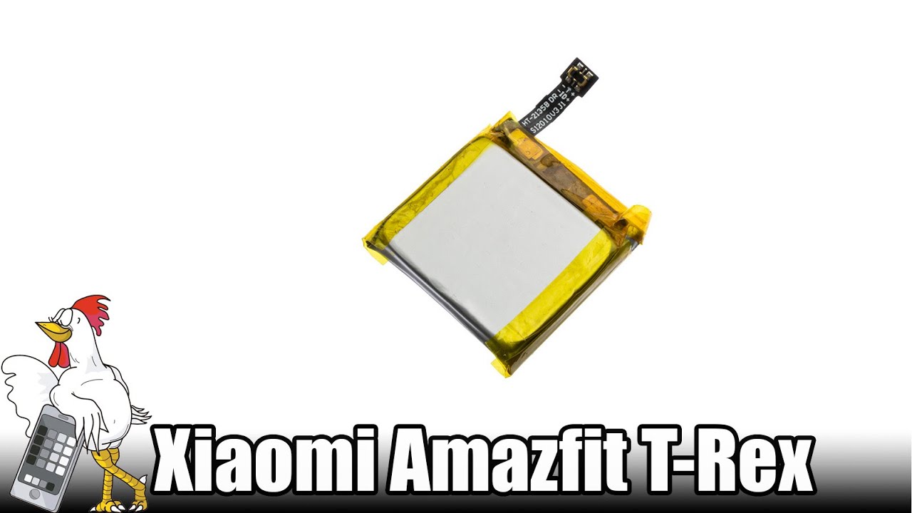 Guía del Xiaomi Amazfit T-Rex : Cambiar batería