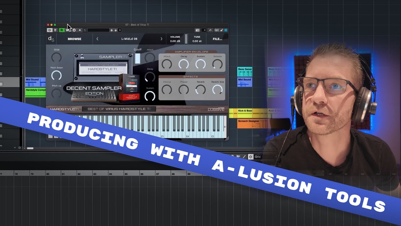 Producing with A-lusion and Lussive Audio tools