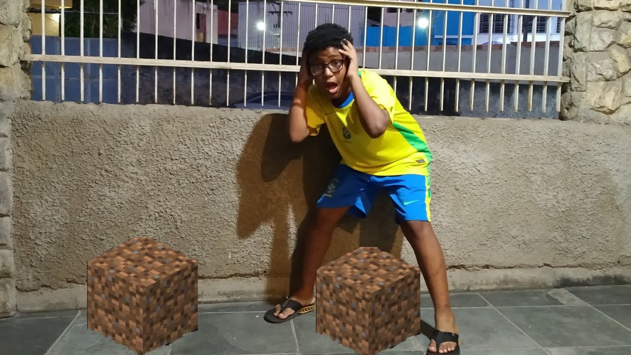 Fiz um parkour gigante