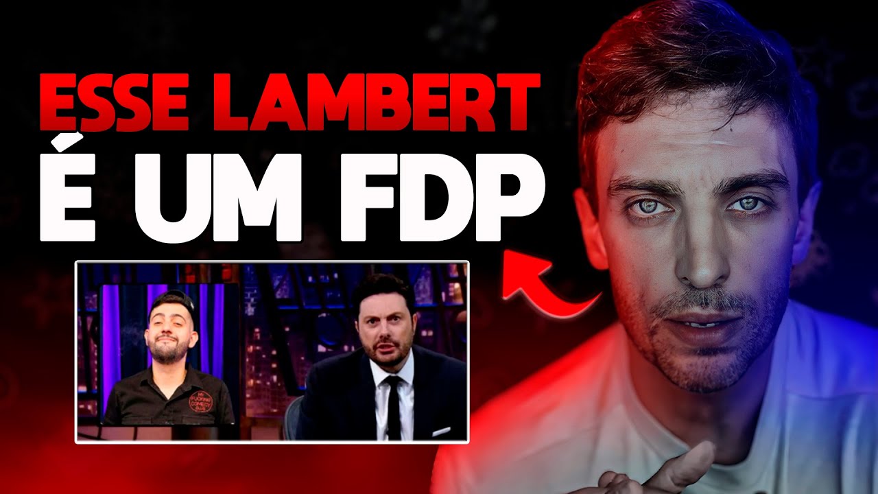 O Léo Lins HUMILHOU o Bruno Lambert por ter ROUBADO o Danilo Gentilli!