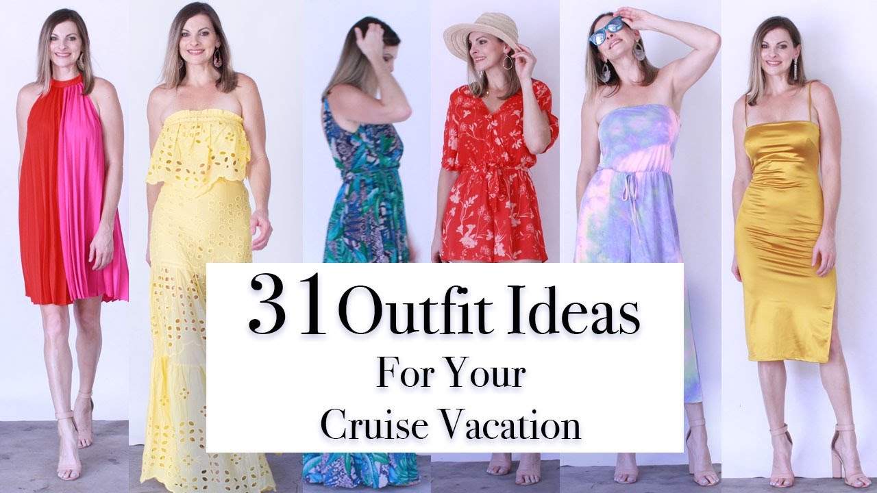 Cruise Outfit Ideas 2019 II What to wear on a Cruise Ship II Cruise Captains Dinner 2019