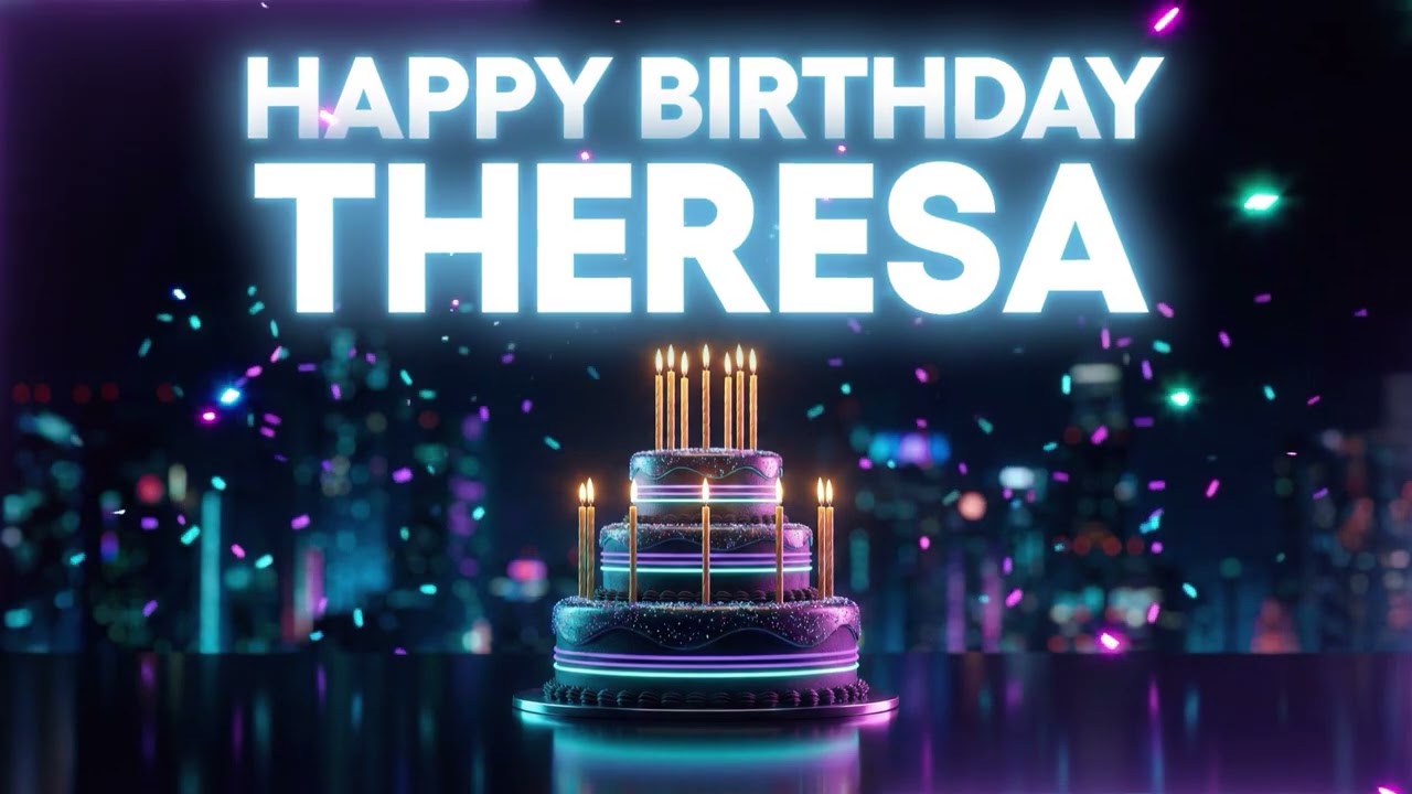 Happy Birthday Song for Theresa ✨ Original Party Version