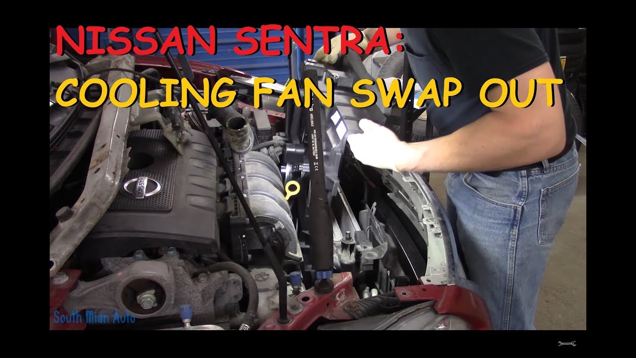 Nissan Sentra: Cooling Fan Replacement