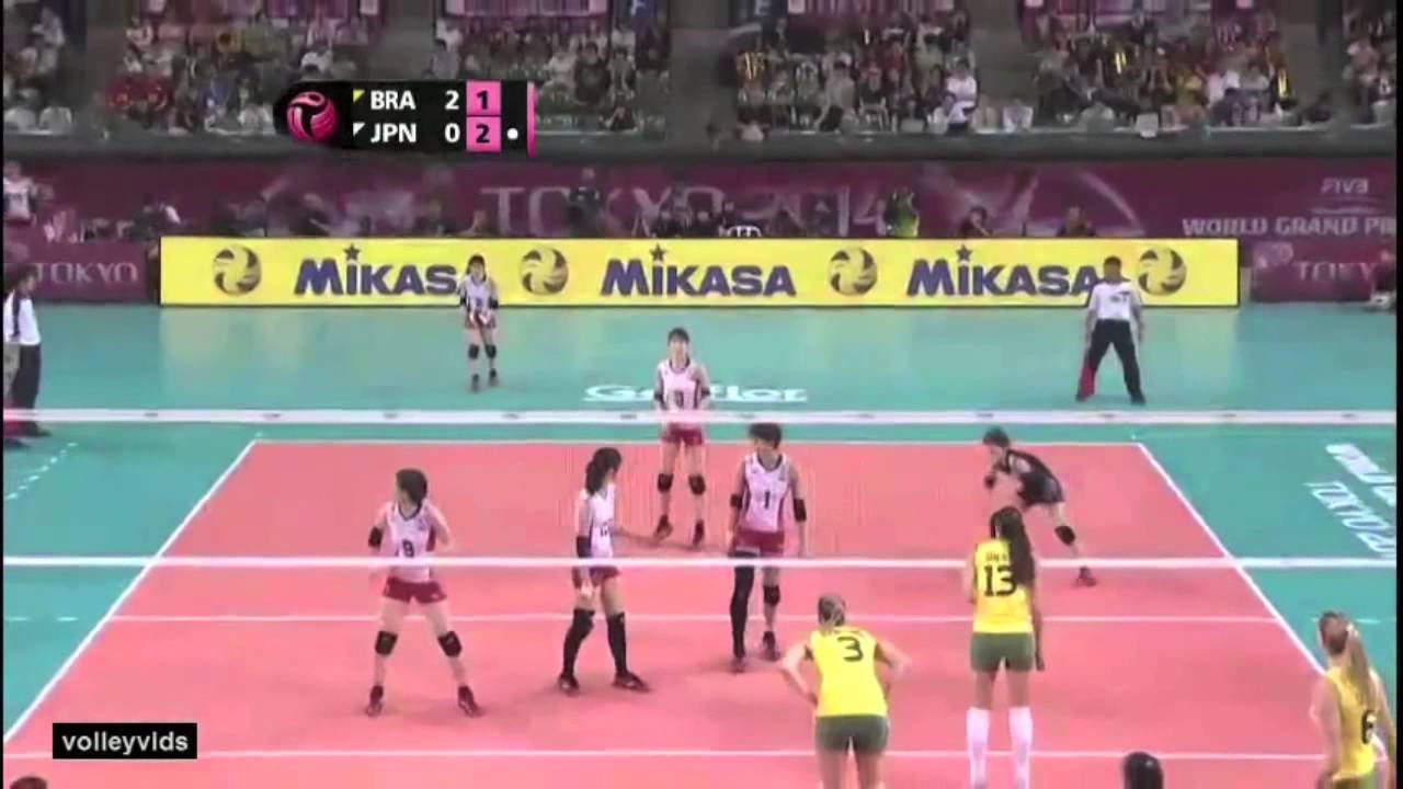 Japan vs Brazil Finals WGP 2014 - Highlights JPN