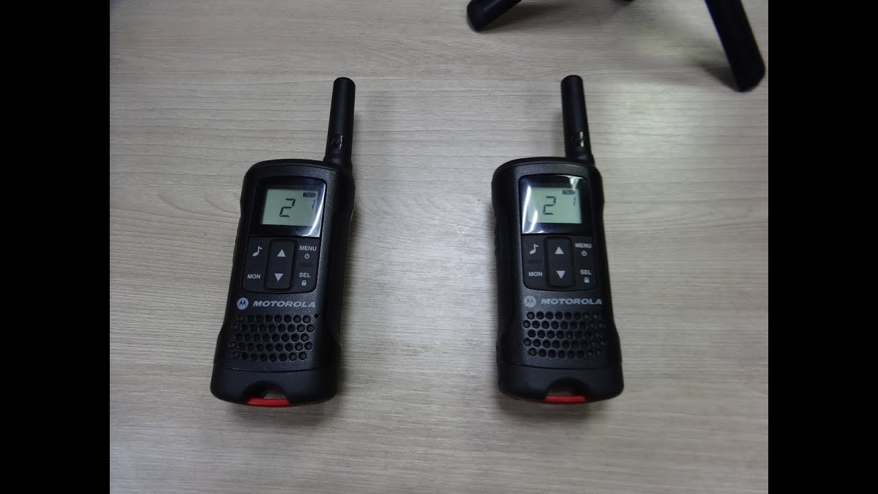 Обзор рация Motorola TLKR T60, тест на дальность