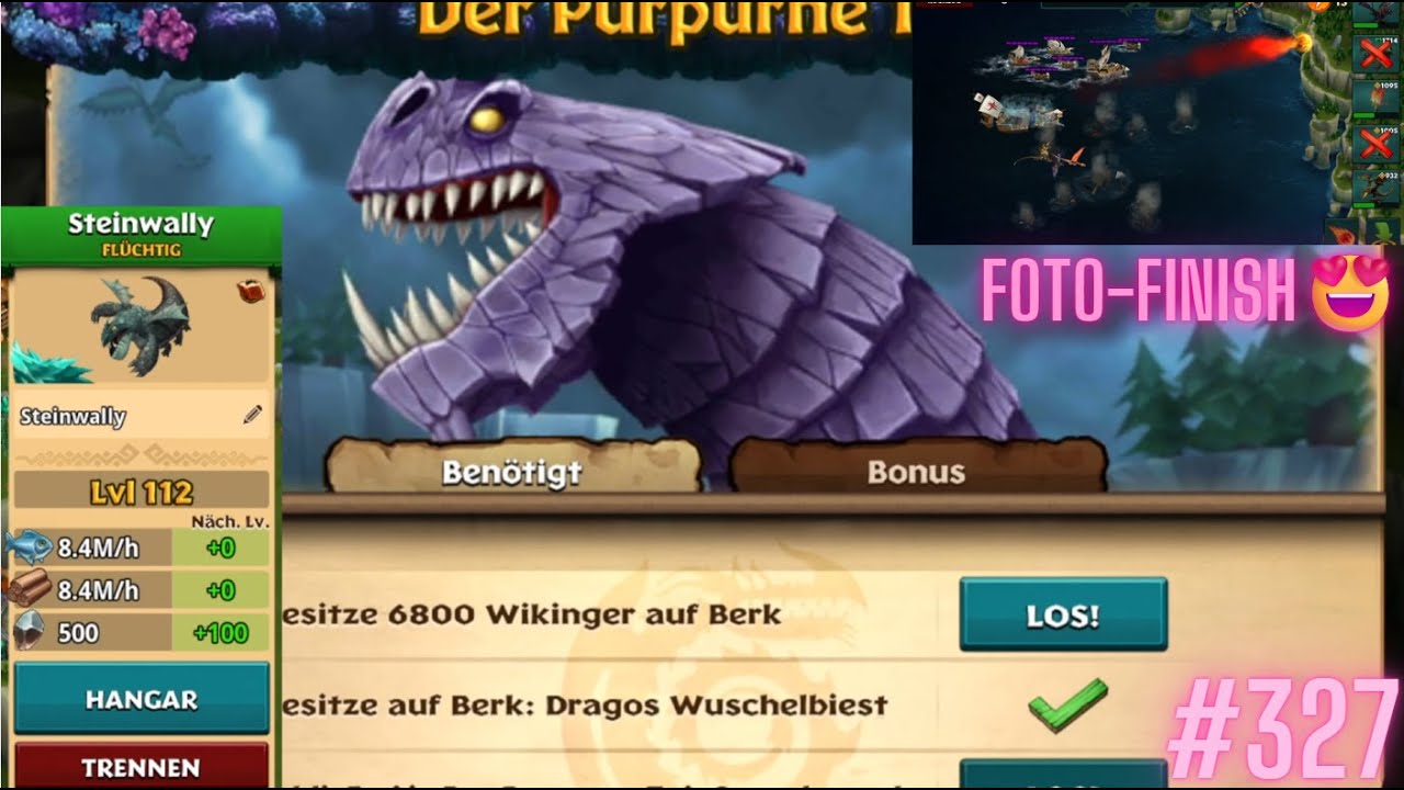 Unser erster Drache auf lvl 112 und unser nächster legendärer Drache❤️‍🔥/Dragons Rise of Berk #327