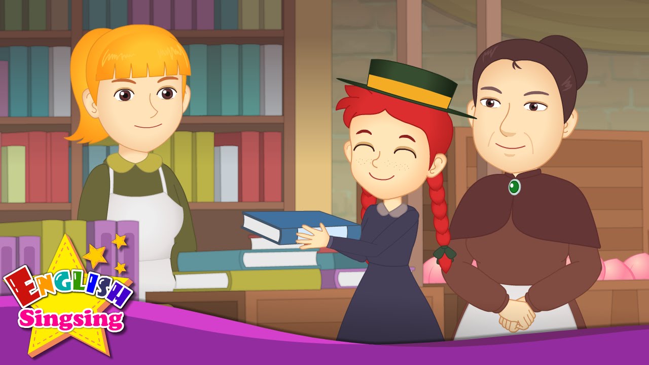 Anne of Green Gables - How much is it? (At the market) - English story for Kids