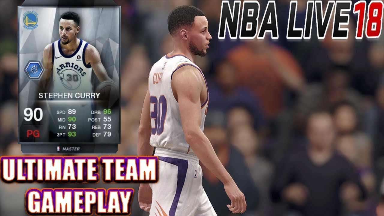 MASTER CURRY DEBUT | NBA LIVE 18 ULTIMATE TEAM GAMEPLAY
