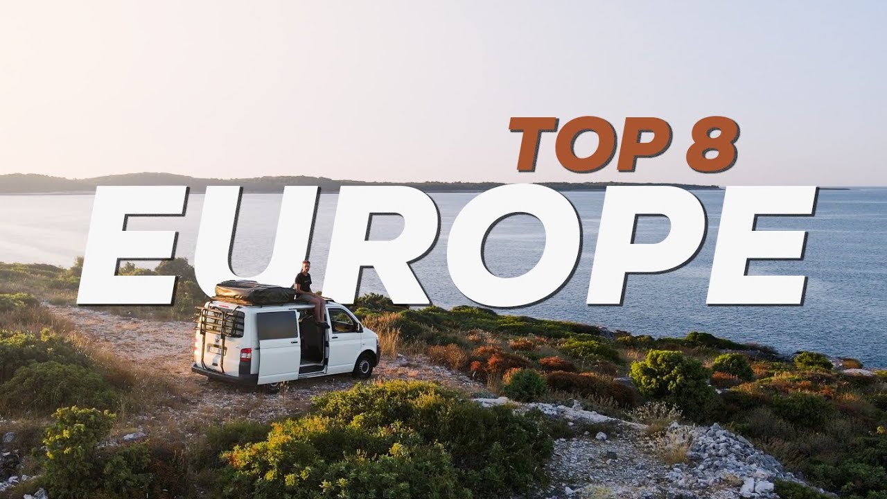 TOP 8 PLACES - Roadtrip through Europe | CINEMATIC DJI DRONE SHOTS - 4K