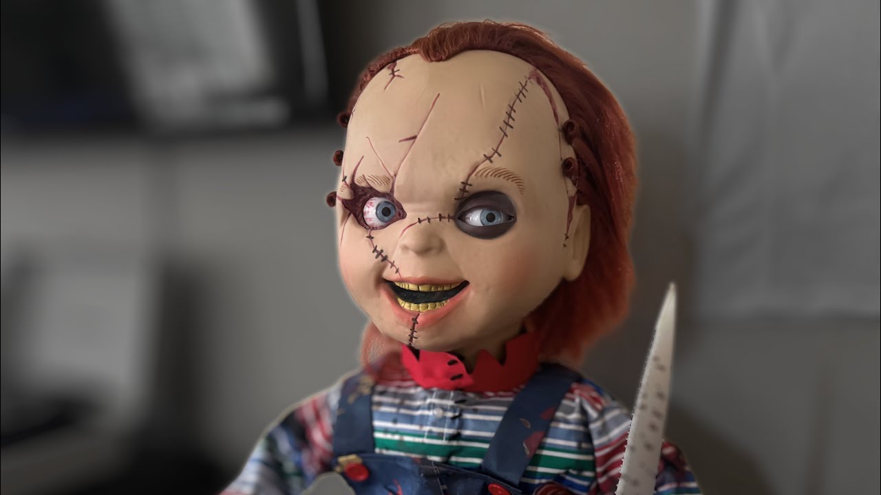 Home depot halloween 2025 scarred 3.5ft led Chucky review and demo