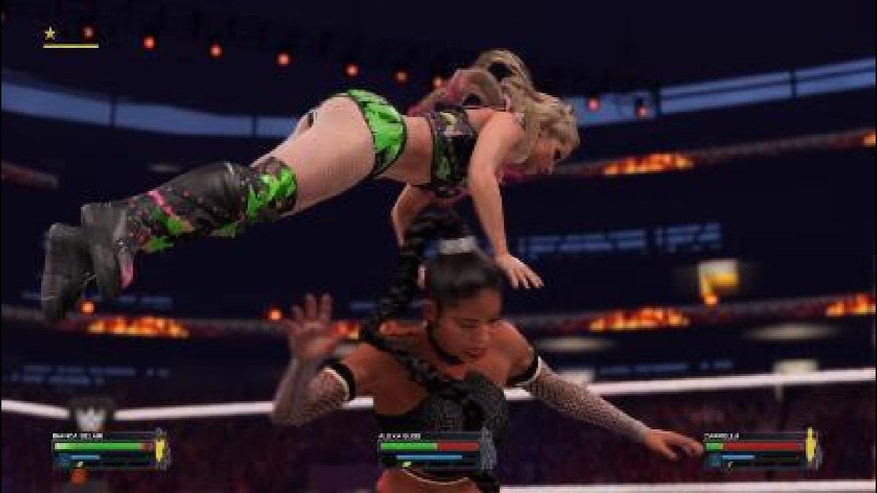 WWE 2K23: Alexa Bliss vs Bianca Belair vs Carmella