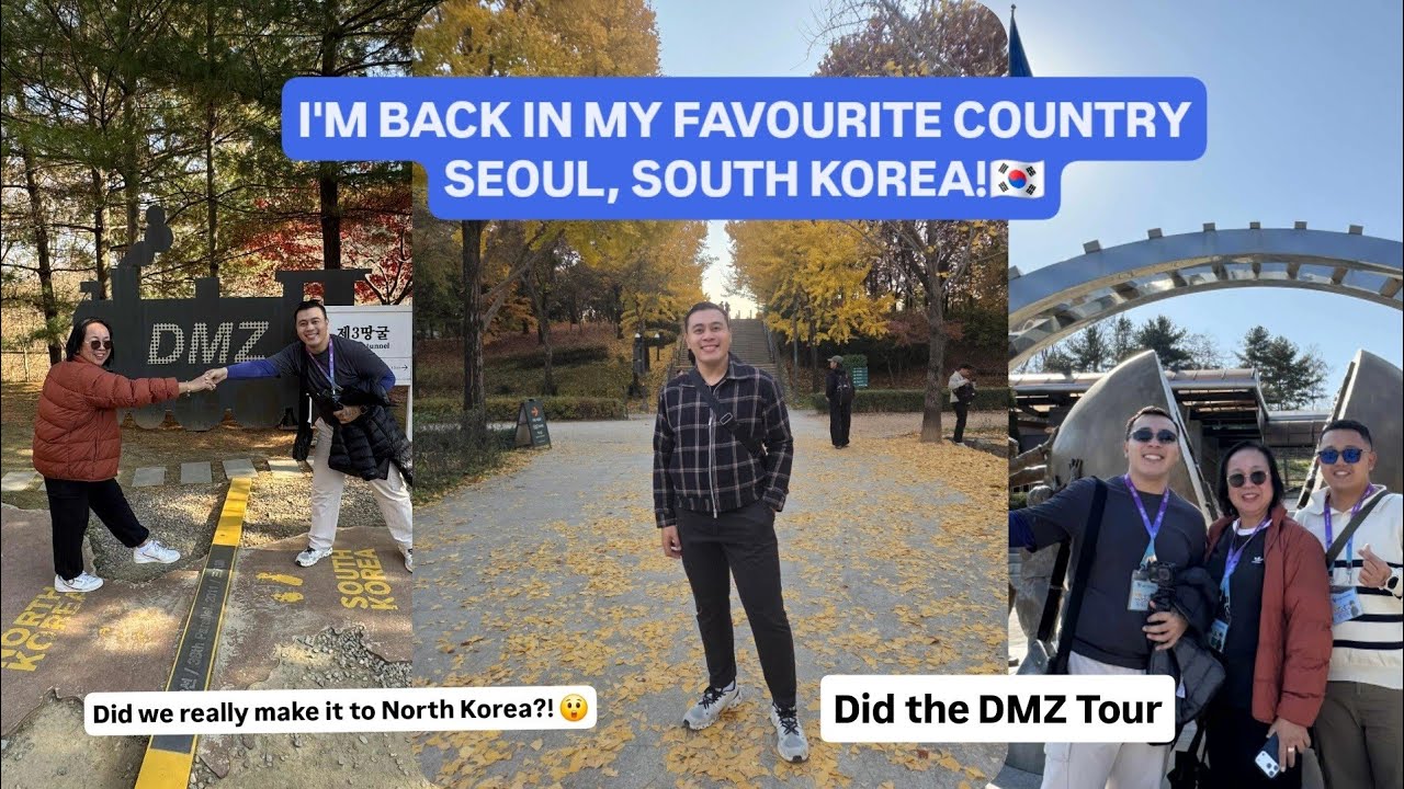 I am back in my favourite country: Seoul, South Korea!