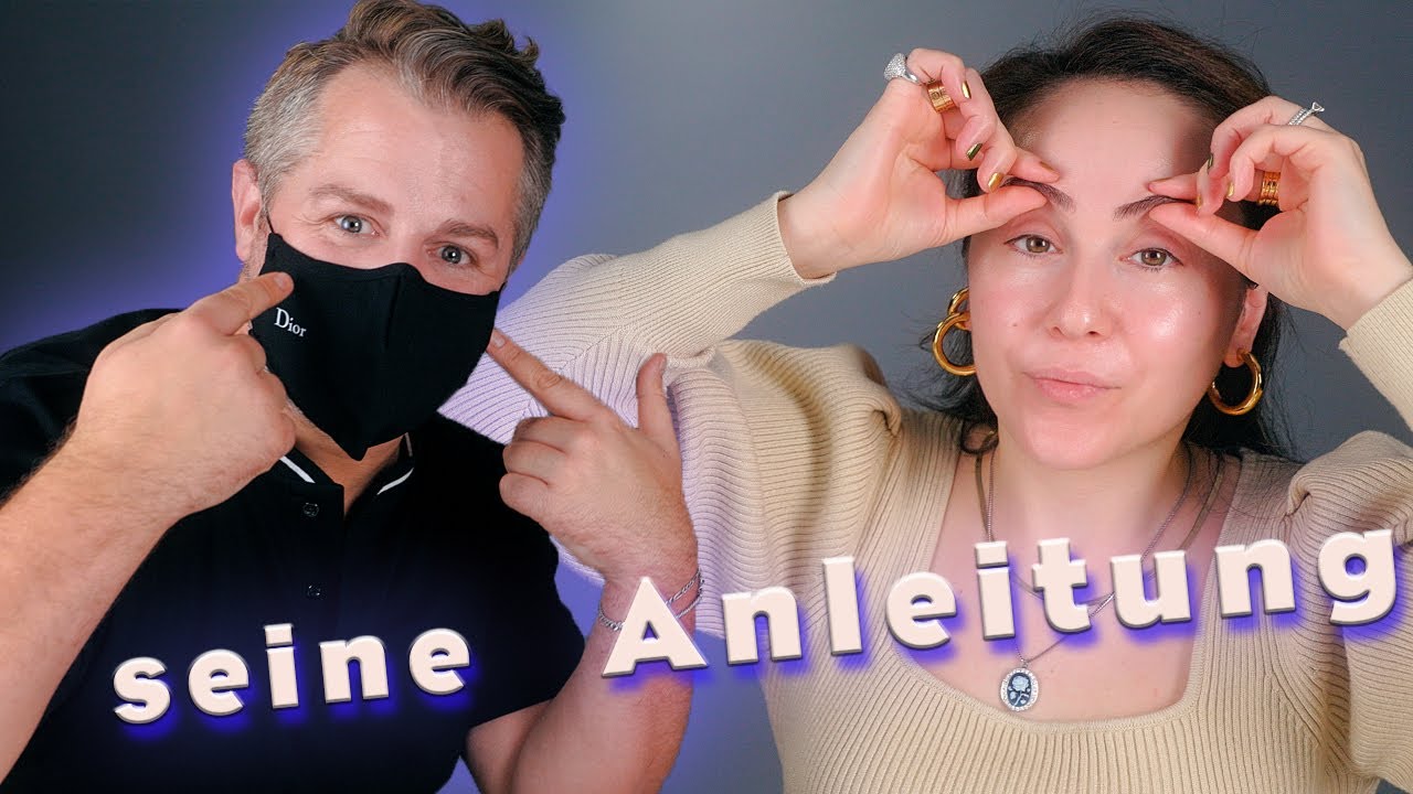 Ich schminke mich nach der Anleitung des Dior Makeup Artist