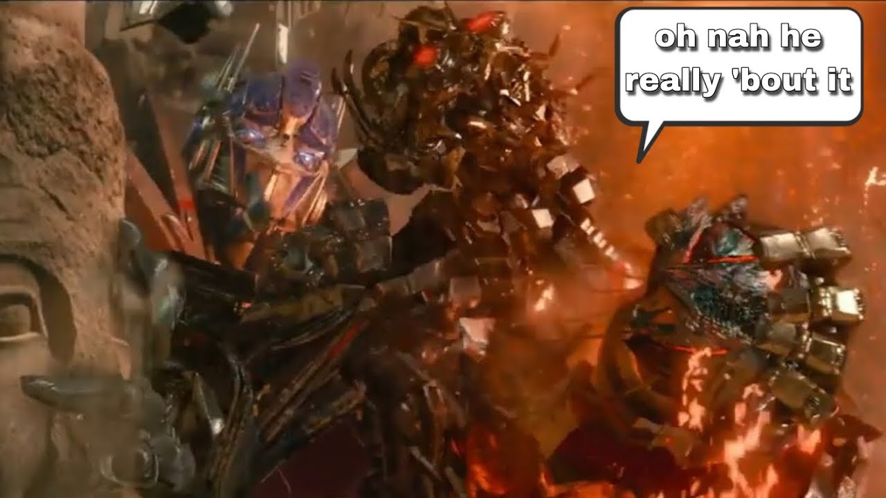 Optimus Had To Get It Back In Blood In Egypt.