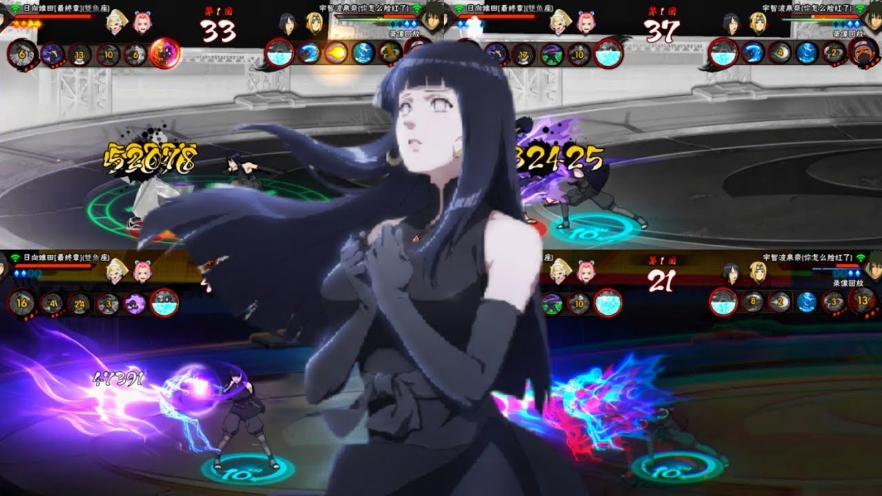 Hinata [ The Last ] Rework PvP Battle | Naruto Mobile