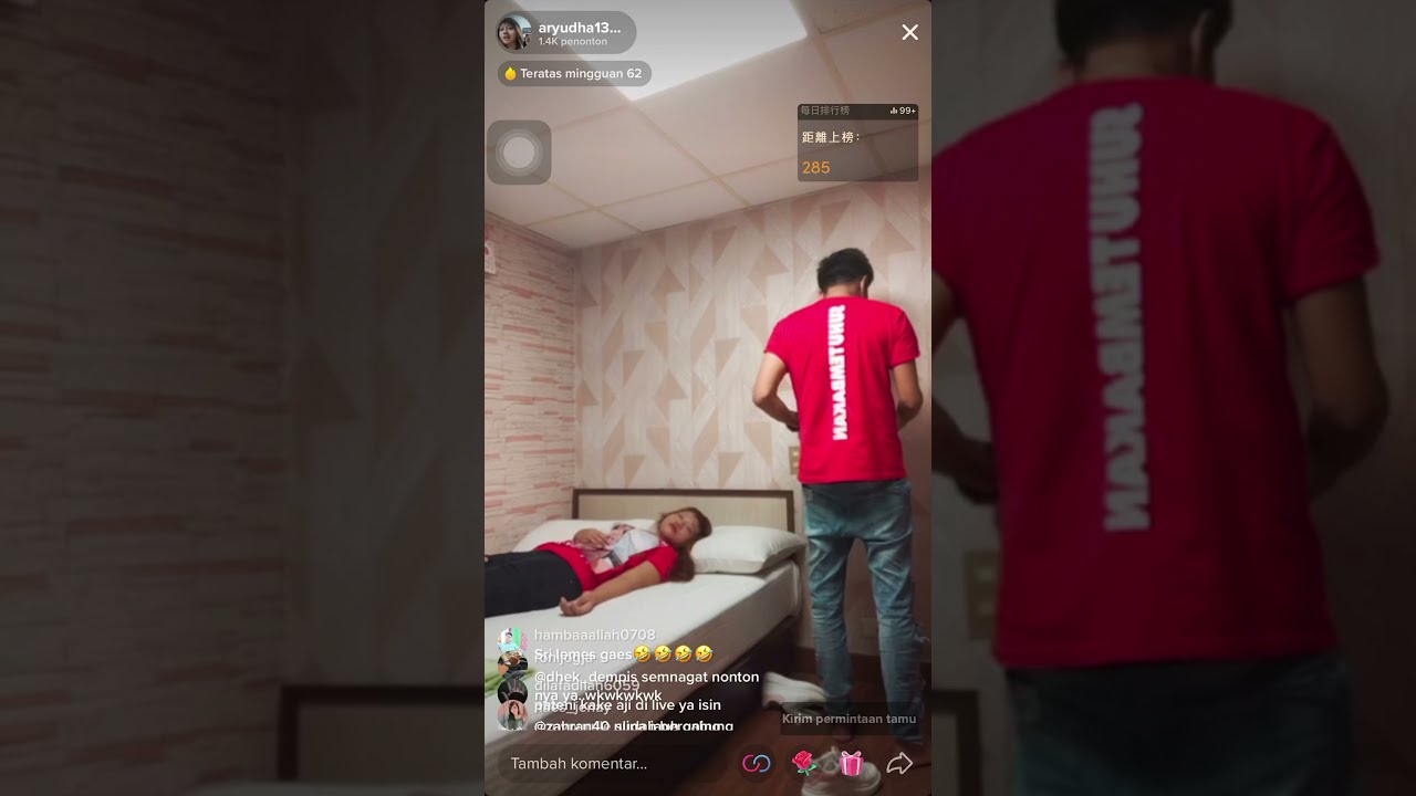 srieyudha live tiktok di hotel #tiktok #tkwtaiwan
