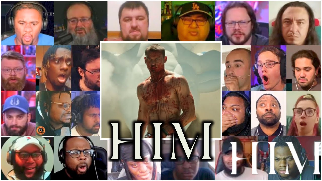 HIM Official Trailer Reaction Mashup | HIM 2025 Reaction Mashup