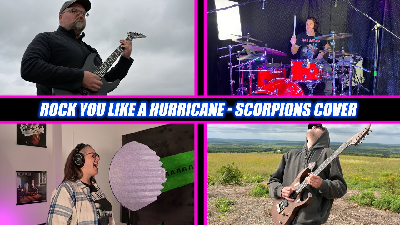 ROCK YOU LIKE A HURRICANE \ SCORPIONS COVER - feat.Kevin Puumala, Valerie Webber, Matt Meuse-Dallien