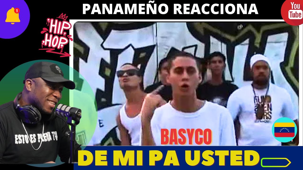 |PANAMEÑO REACCIONA| BASYCO - De Mi Pa Usted #rapvenezolano