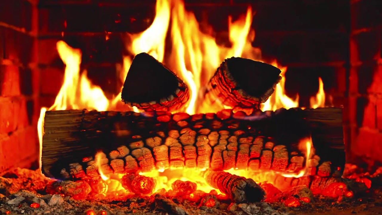 🔥 Cozy Fireplace Ambience for Deep Sleep | Relaxing Crackling Fire Sounds (4K)