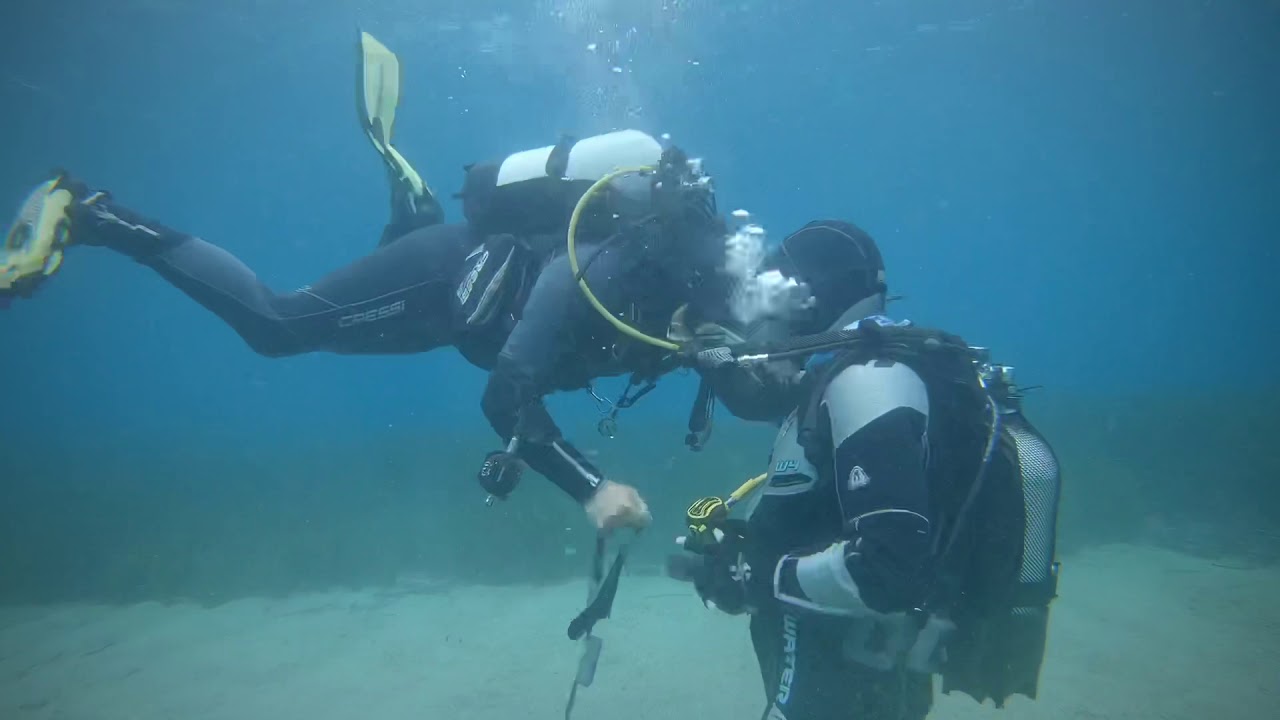 Equipment exchange (Divemaster stress test) please do not repeat this at home :)