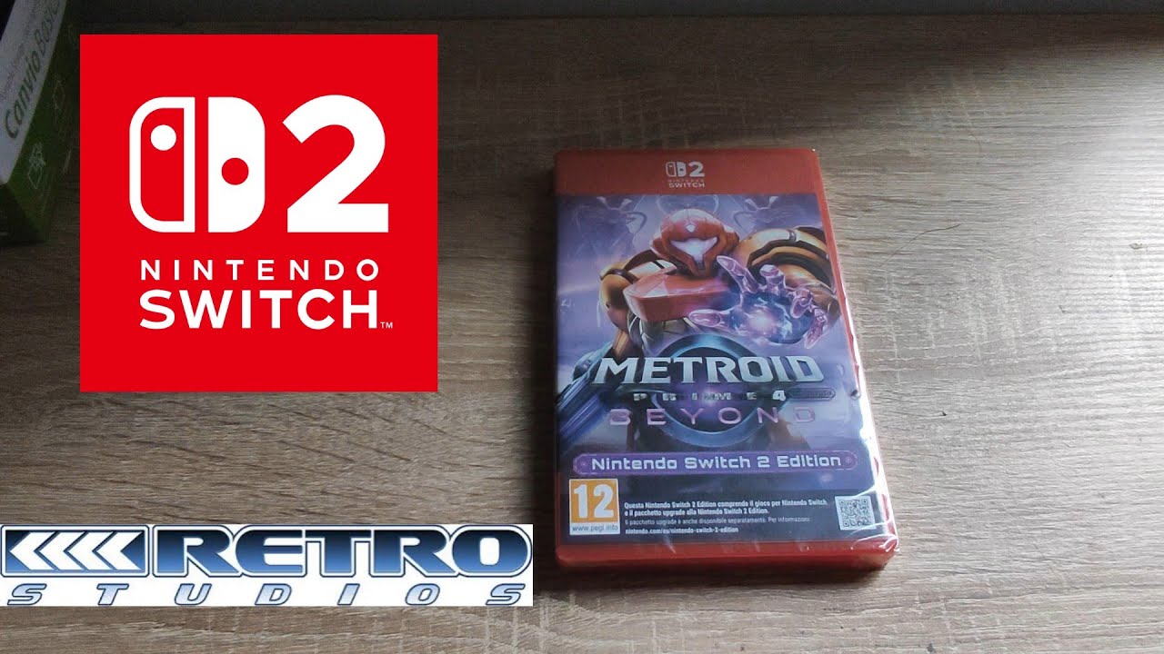 METROID PRIME 4 SWITCH 2 EDIZIONE ITALIANA UNBOXING