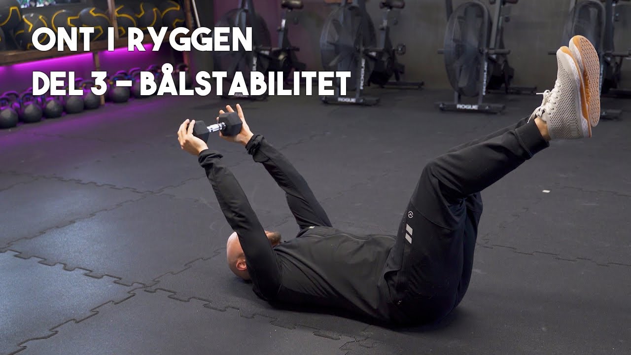 Ont i ryggen - Bästa bålstabilitetsövningarna