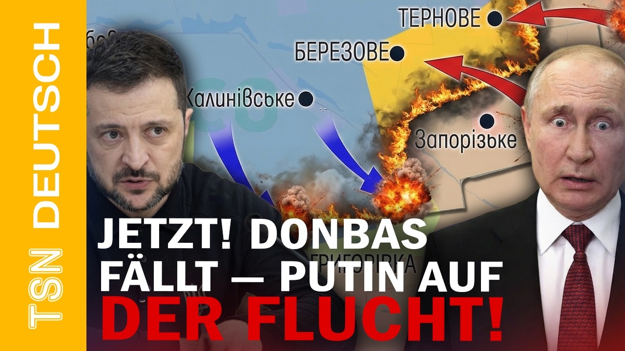 SCHOCKIERENDE FRONTAUFNAHMEN! UKRAINE HAT ES GESCHAFFT! RUSSISCHE ARMEE BRICHT BEI POKROWSK ZUSAMMEN