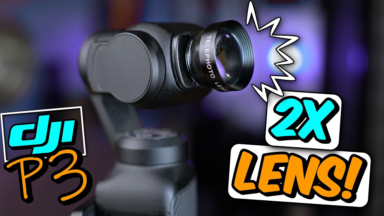 Telephoto Lens For The DJI Pocket 3 Is HERE! DIY Lens