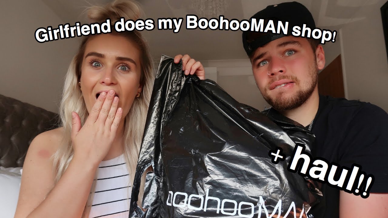 GIRLFRIEND Does my BOOHOO MAN Shop + TRY-ON HAUL 2020!
