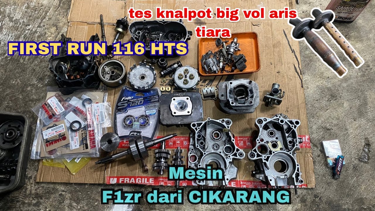 FIRST RUN MESIN FIZR 116 HTS ,KIRIMAN CIKARANG