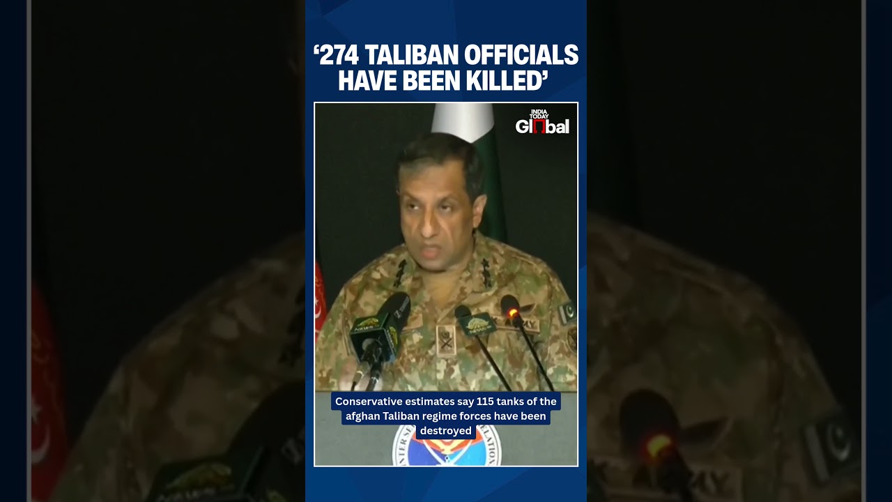 274 Taliban Killed as Pakistan Launches 22 Intelligence Based Airstrikes Across Afghanistan