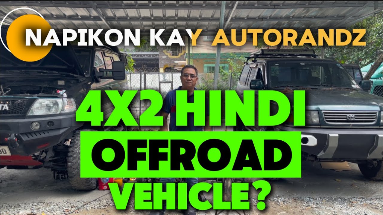 PAANO GAWING OFFROAD VEHICLE ANG 4x2 NA SASAKYAN?