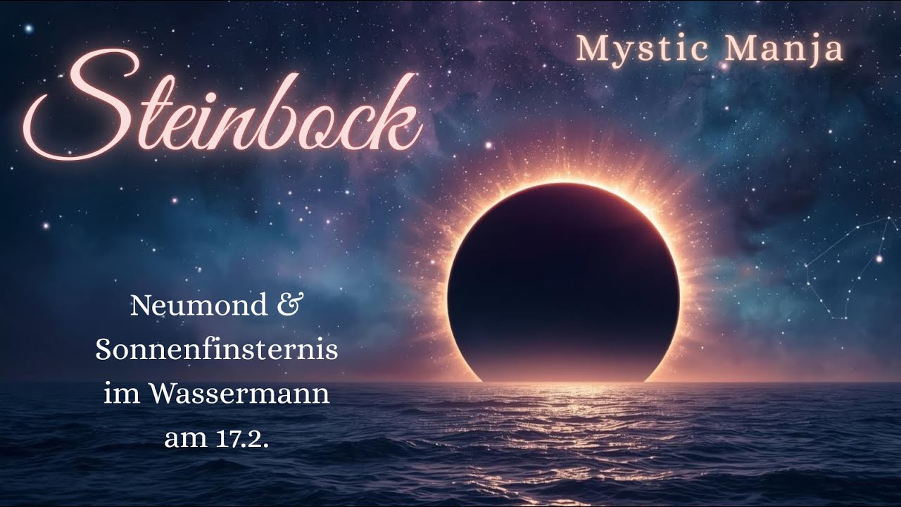 Steinbock ♑️ Heilung & Erneuerung. Pflege deinen Körper und befreie dich von belastenden Energien!