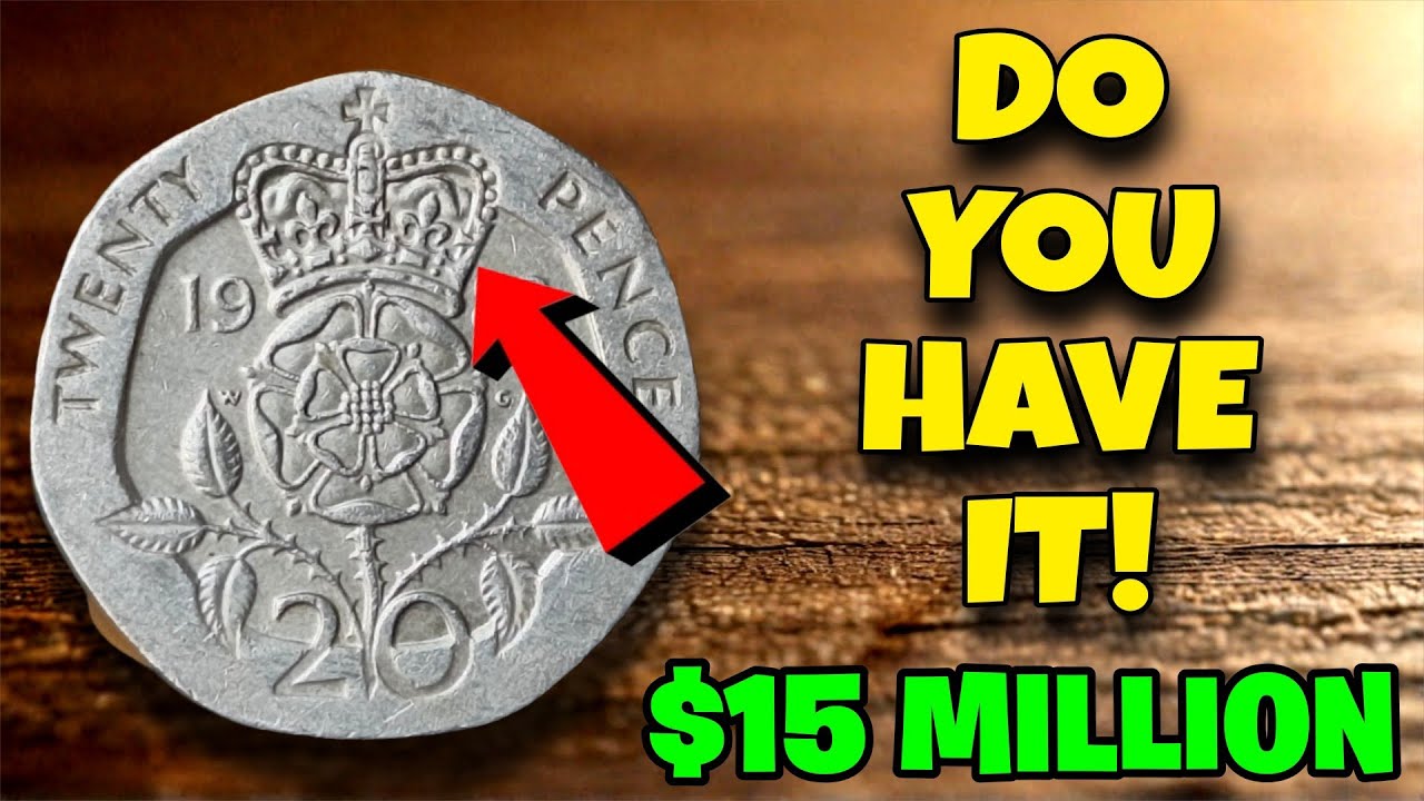 These 3 Rare 20 Pence Coins from The UK Are Worth Big Money - United Kingdom 20 Pence!