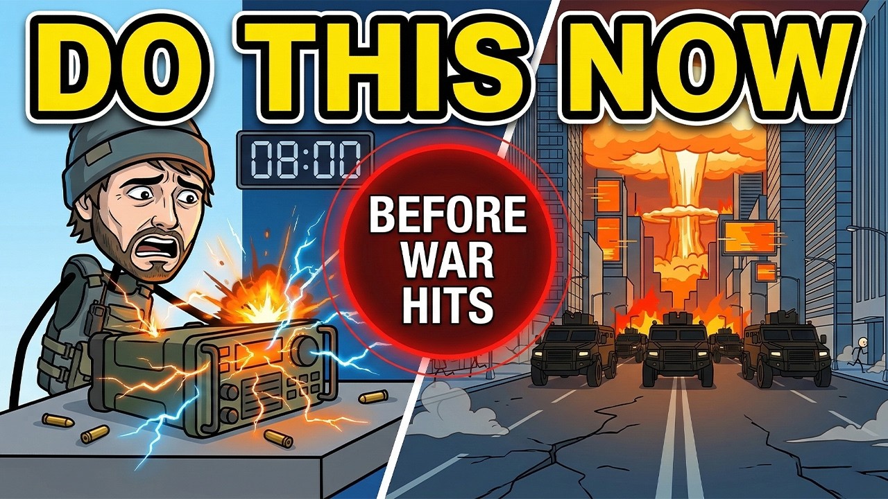 If War Comes Tonight - Do These 8 Things First
