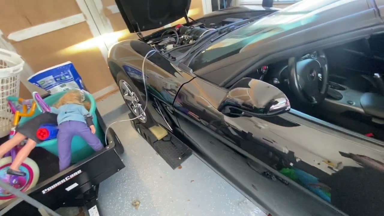 C6 corvette fuel pressure check with Z06 pump.