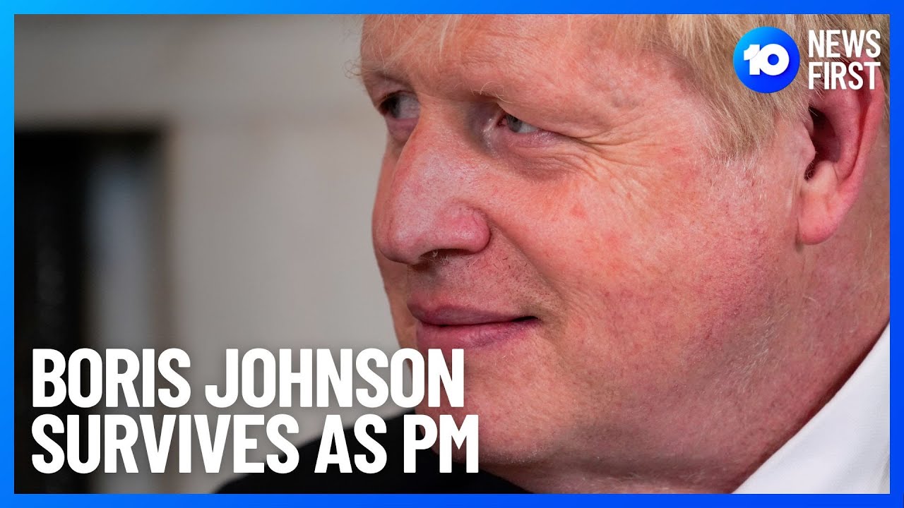 Boris Johnson Survives No-Confidence Vote | 10 News First