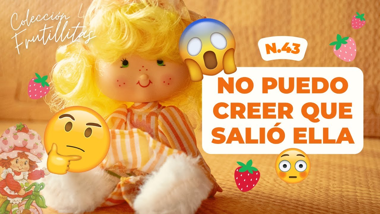 ¡LLEGÓ UNA SWEET SLEEPER! 😱COLECCIÓN FRUTILLITAS ENTREGA N.º 43: MERENGUE DE LIMON SWEET SLEEPER 🍓