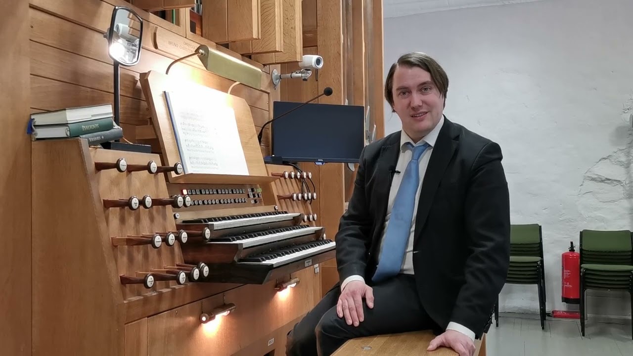 Martti Laitinen, kantor i Karleby svenska församling.