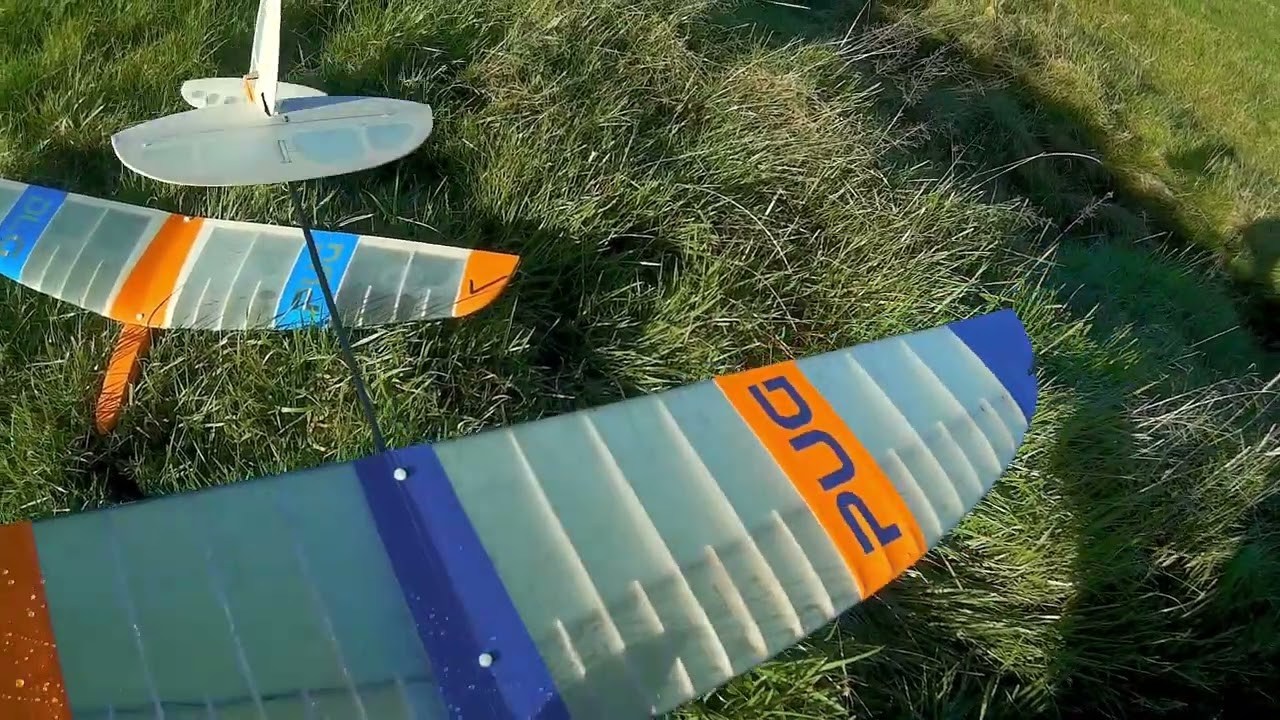 First Launches With My Pug v2 DLG By Angelwing Designs - 17th January 2022 - RC Glider