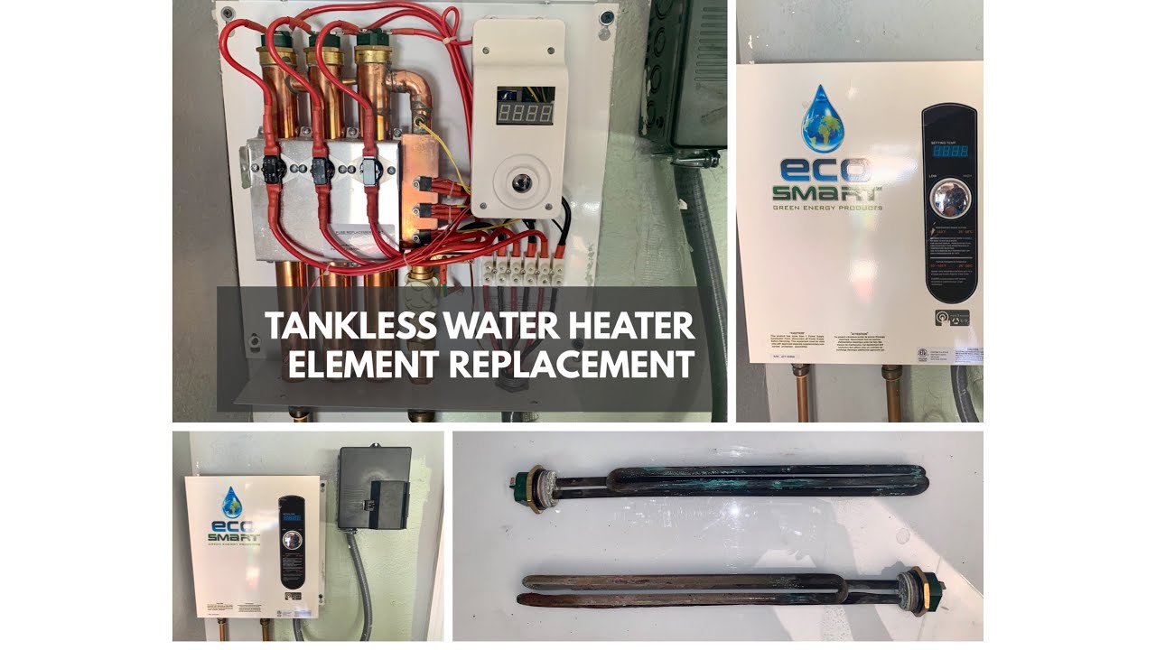 Tankless Water Heater Element Replacement / Test for Bad Heating Element