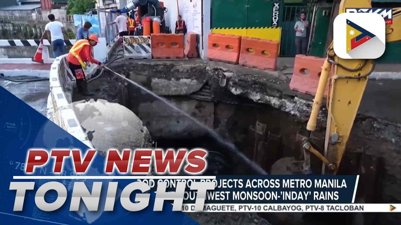 Several flood control projects across Metro Manila were tested by recent heavy rains due to...